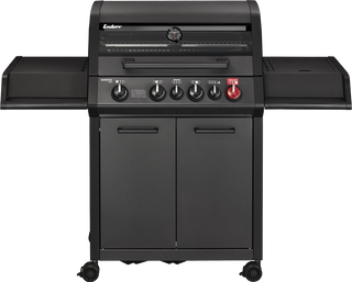 Enders Monroe Pro 4 SIK Turbo Shadow Gas Grill with Turbo Zone and Side Stove, Graphite Colours