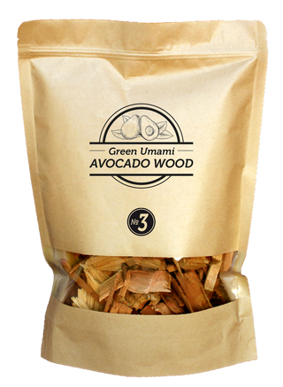 Wood shavings SMOKEY OLIVE WOOD Avocado No.3, 1,7 l, fraction 2 -3 cm