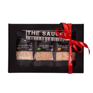 Smoked Salt and Sauce Set "Mediterranean Taste and Smell"