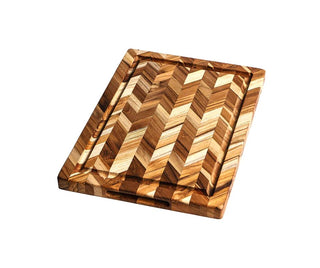 Teakhaus Herringbone Medium Thickness (M), 36 x 26 x 2.5 cm