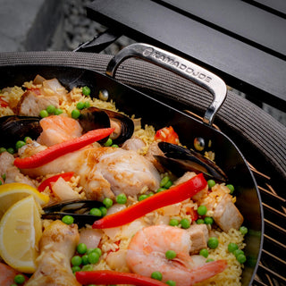 Carbon Paella pan Kamado Joe