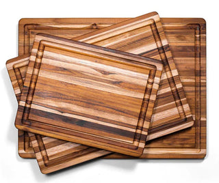 Teakhaus Traditional cutting board (S), 40.6 x 30.5 x 3.8 cm