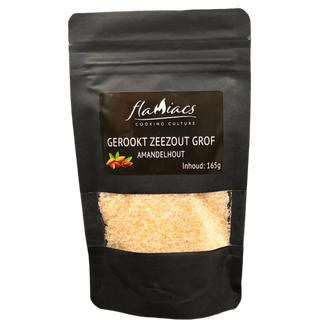 Flamiacs smoked almond salt, 165 g