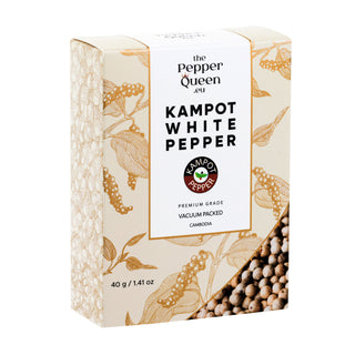 Kampot White Pepper Kampot White Pepper, 40 gr