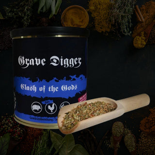 ROCK'N'RUBS Grave Digger Universal Seasoning "Clash of the Gods", 140 g