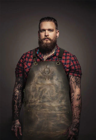 Leather Apron "Grill in Style"