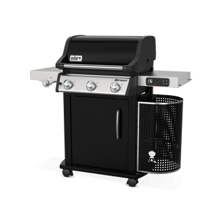 WEBER Spirit EPX-325 gas grill with GBS, additional burner, black