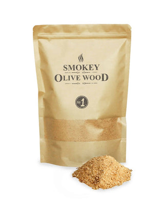 Wood dust for cold smoking SMOKEY OLIVE WOOD Olive No.1, 1,5 l, Fraction: 0-1 mm