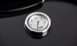 Built-in lid thermometer