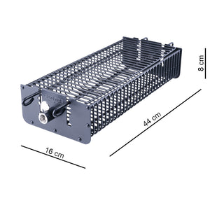 Rotating frying basket SANTOS, rectangular