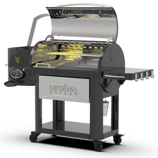 Granulinis (pellet) grilis/rūkykla LOUISIANA GRILLS Founders Series, Legacy 1200 (LG1200FL)