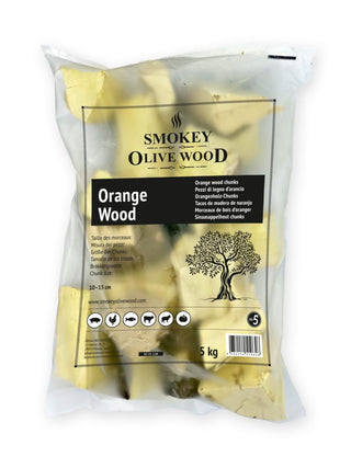 SMOKEY OLIVE WOOD Orange No.5, 5kg, fraction 10-15 cm