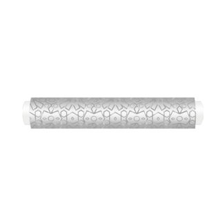 Aluminium foil, thick, 295 mm, patterned, 1 piece - 500 g