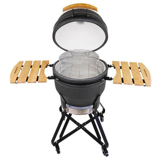 Anglinis kamado grilis ZYLE Large KS, matinis pilkas, Ø 56 cm Угольный камадо гриль ZYLE Large KS, серый матовый, Ø 56 см