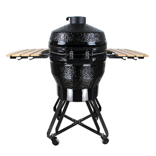 Anglinis kamado grilis ZYLE Large KS, juodas, Ø 56 cm