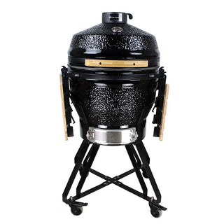 Anglinis kamado grilis ZYLE Large KS, juodas, Ø 56 cm