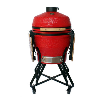 Anglinis kamado grilis ZYLE Large KS, raudonas, Ø 56 cm