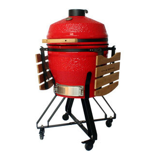 Anglinis kamado grilis ZYLE Large KS, raudonas, Ø 56 cm