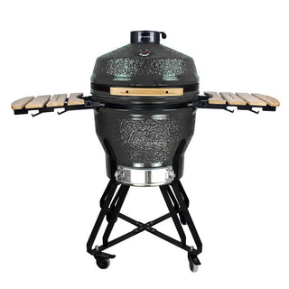 Anglinis kamado grilis ZYLE Large KS, pilkas, Ø 56 cm