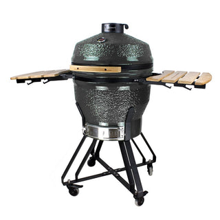 Anglinis kamado grilis ZYLE Large KS, pilkas, Ø 56 cm