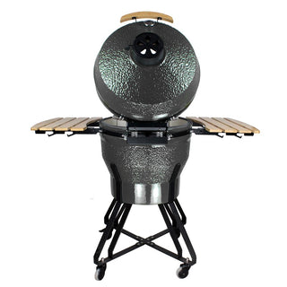 Anglinis kamado grilis ZYLE Large KS, pilkas, Ø 56 cm