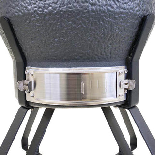 Anglinis kamado grilis ZYLE Large KS, matinis pilkas, Ø 56 cm Угольный камадо гриль ZYLE Large KS, серый матовый, Ø 56 см