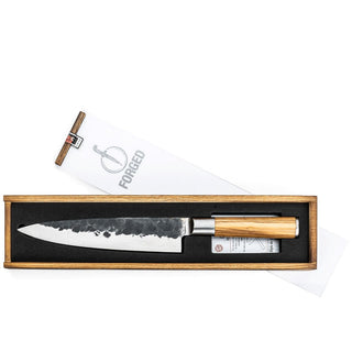 Japoniško plieno peilis STYLE DE VIE Olive Forged, Chef, 20,5 cm (šefo)