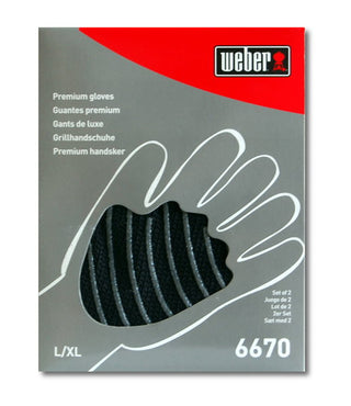 WEBER Premium Heat Resistant Gloves (size L / XL), 2pcs.